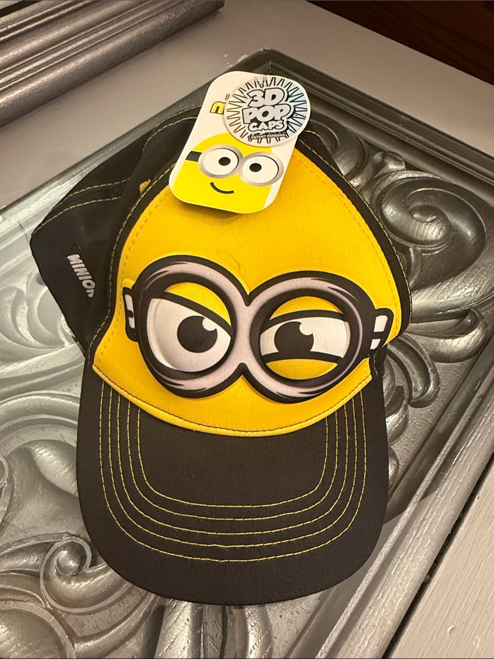 Minions 3D Pop Caps Boys Youth Size Character Baseball Cap Illumination